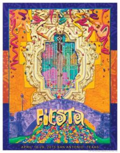 The 2013 Fiesta poster. 